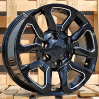 R18x7.5  6X139.7  ET  25  106.1  B1623  (IN1103)  Black (BL)  For TOYOT  (P2+K7)