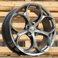 R19x9  5X110  ET  34  65.1  L1664  (1664198004S)  Hyper Black (HB)  For ALFA  (K4+P1)  (REAR+FRONT)