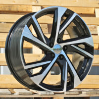 R19x8  5X108  ET  45  63.3  FE183  Black Polished (MB)  For VOLVO  (Z5)