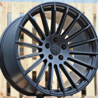 R20x9.5  5X120  ET  38  74.1  A1227  (HX010)  Black Matt (BM)  For HAXER  (P)  (Rear+Front (NEW CAP))